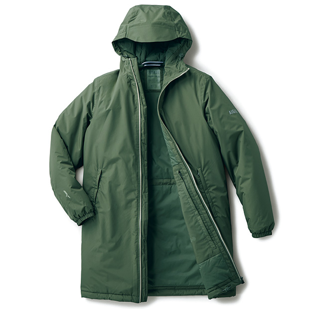 防水透湿･中わたコート／男女兼用