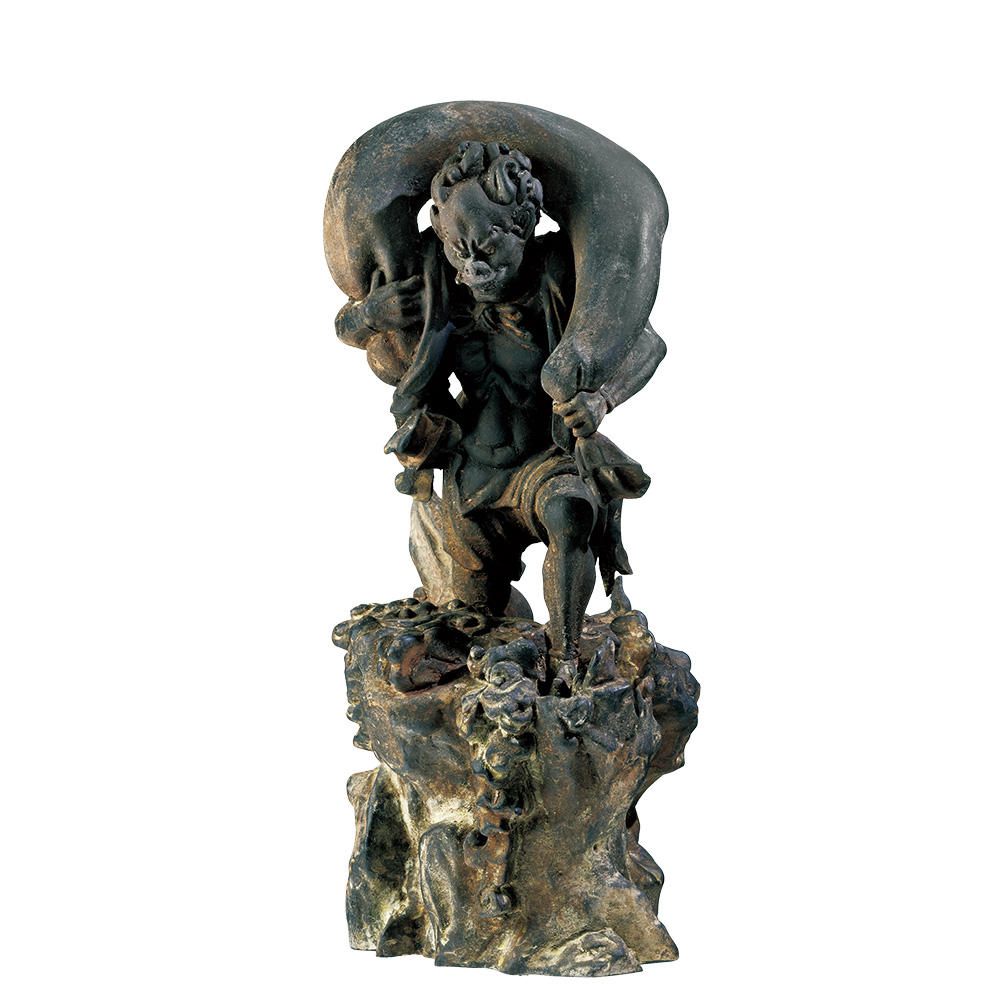 篁千礼彩色「風神雷神像」