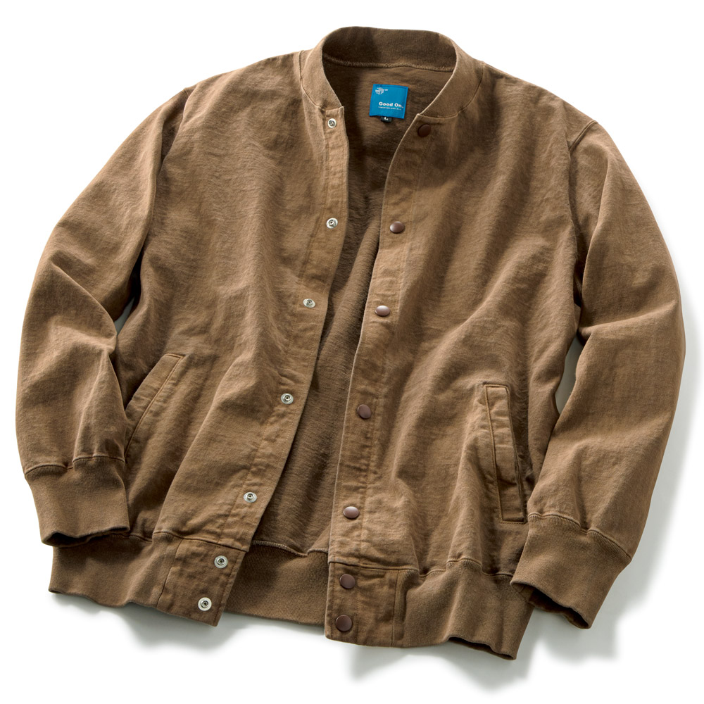 米綿ヘビージャージー･スタジアムジャケット