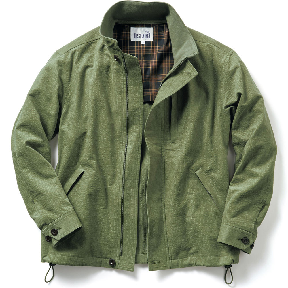 リップルコーデュロイライトウェイトブルゾン