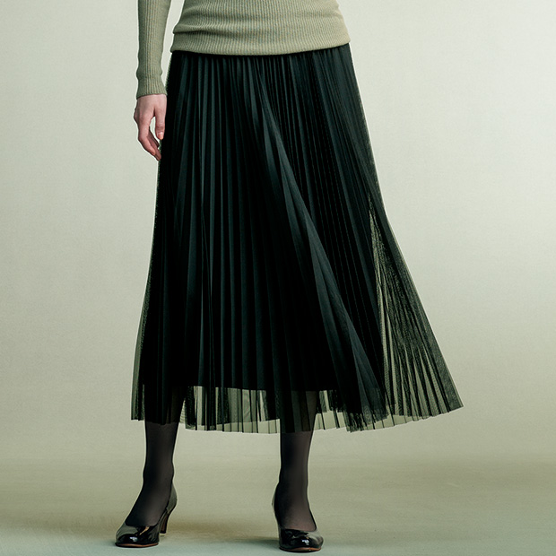 チュールスカート