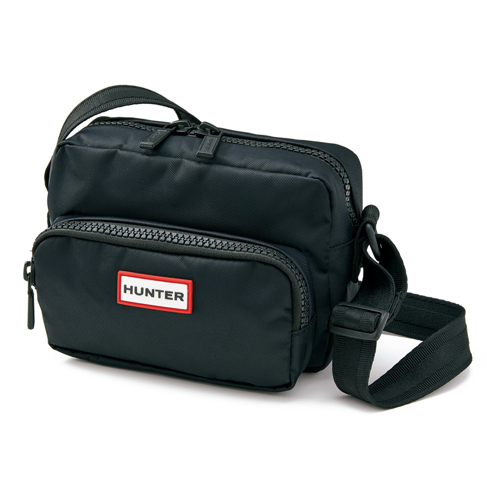 撥水･ナイロン2クロスボディバッグ