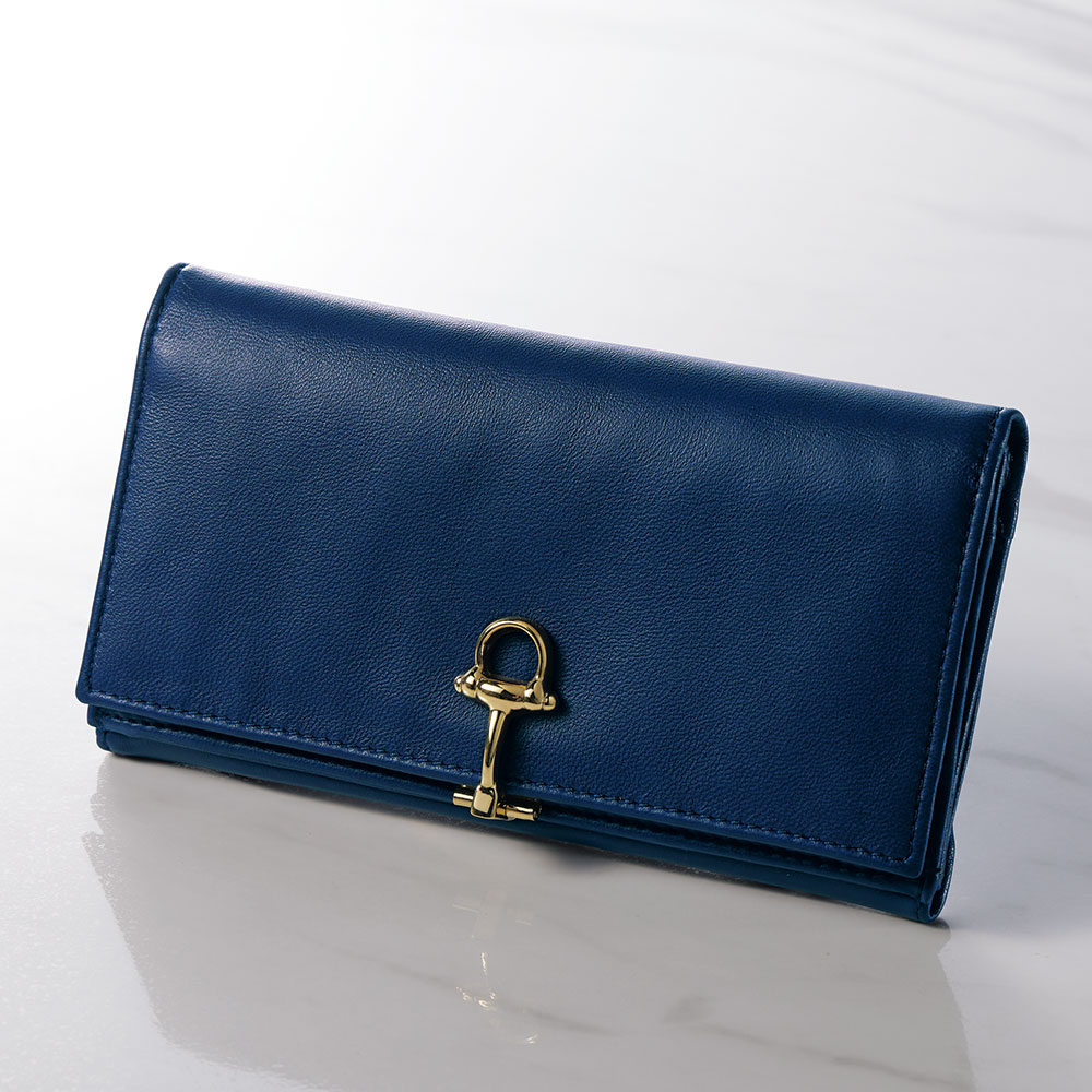 ラムスキンレザーウォレット