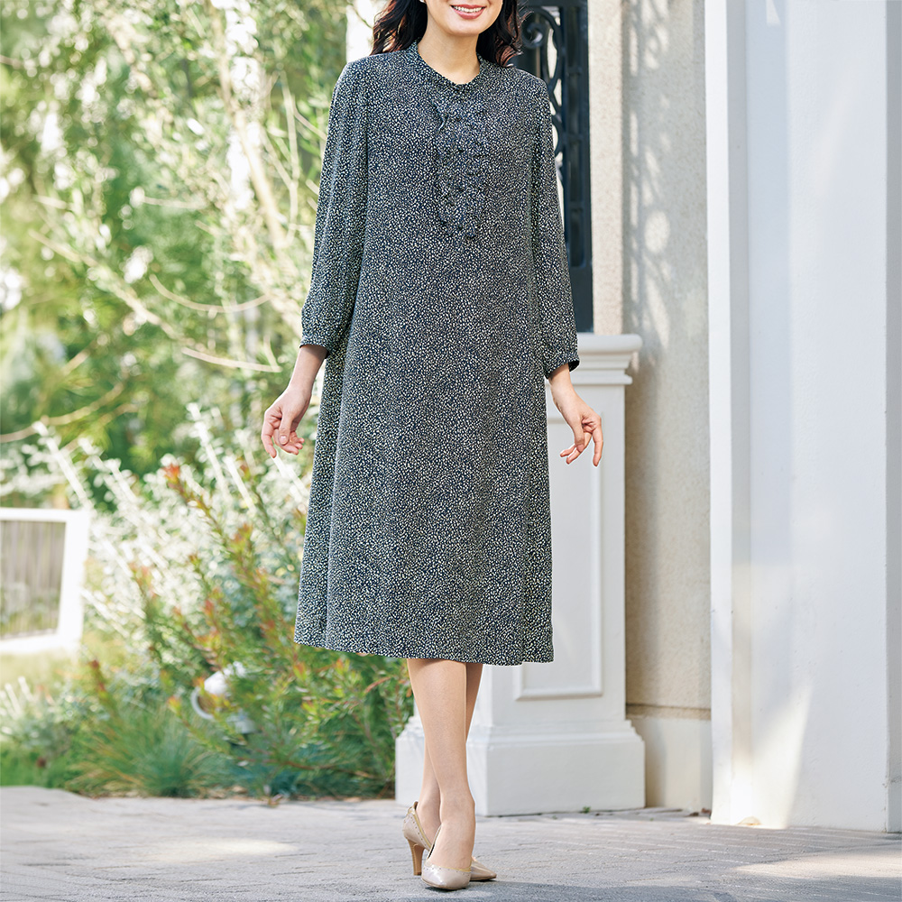 インポートプリントワンピース