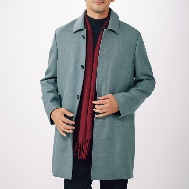 尾州ウール･スーパー120&rsquo;sクラシックコート