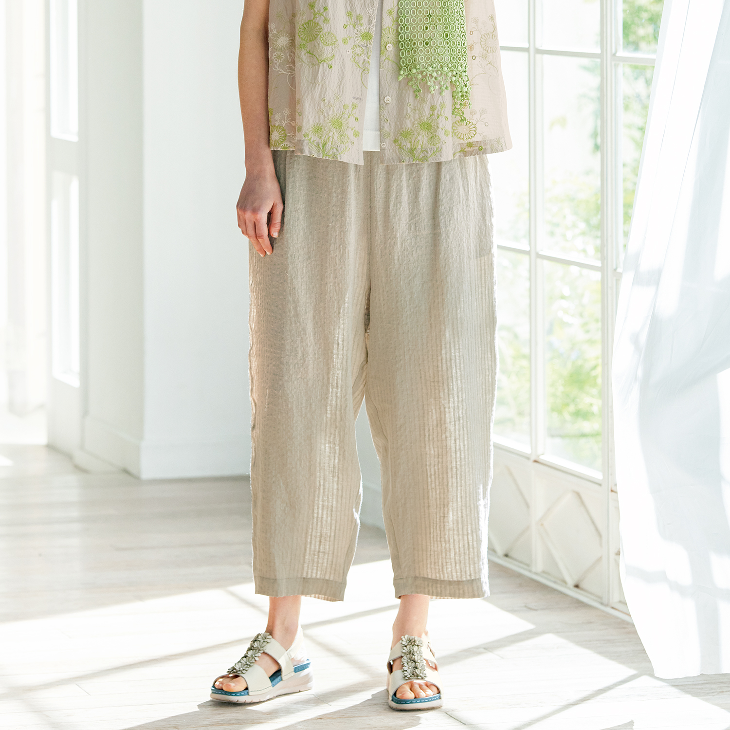 高価値 コットンハウスアヤ パンツ ilam.org