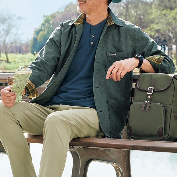 綿混クールマックスシャツジャケット