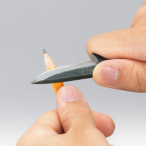 鍛造豆鉈（革ケース付）