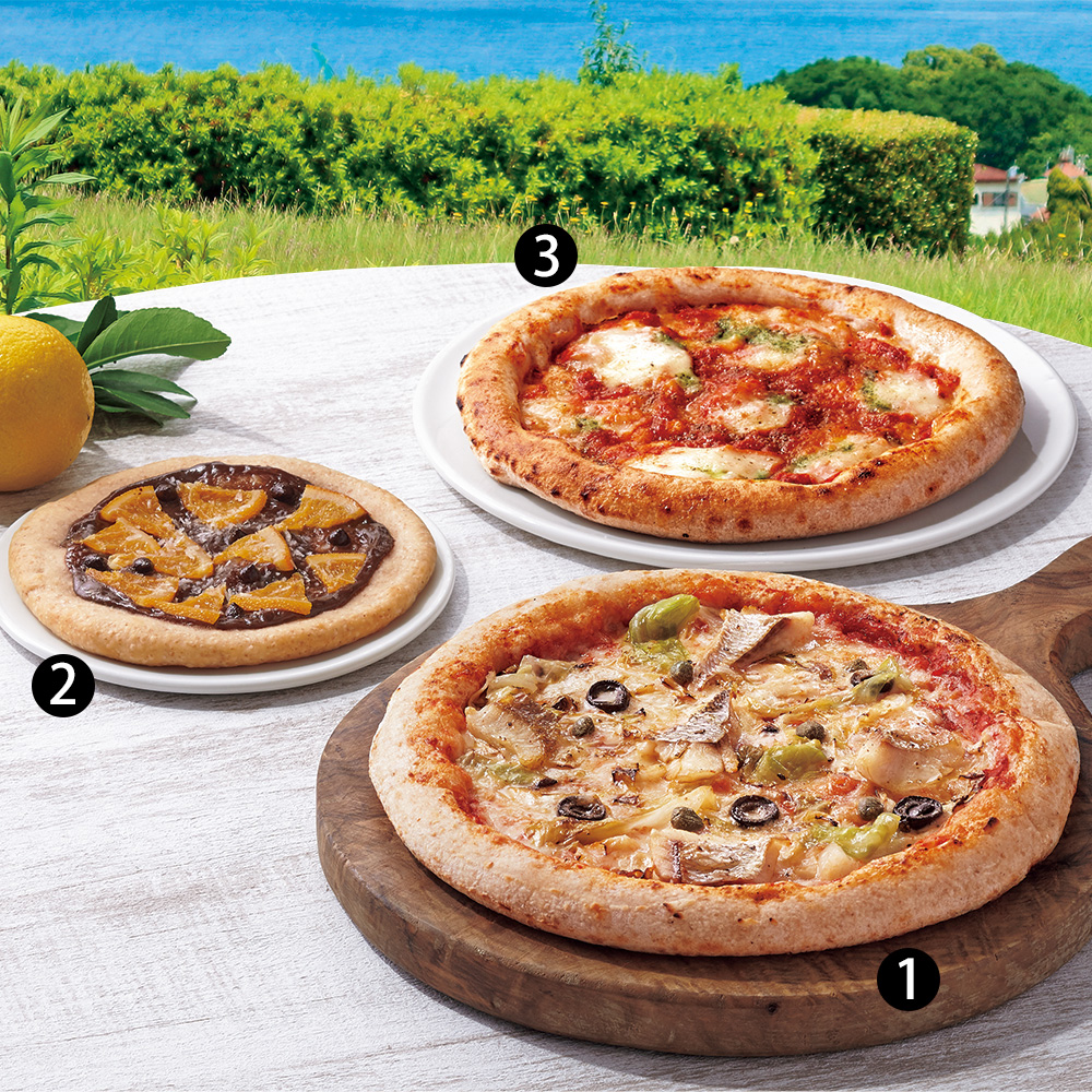 瀬戸内 旬のごちそうピザ 6回頒布会