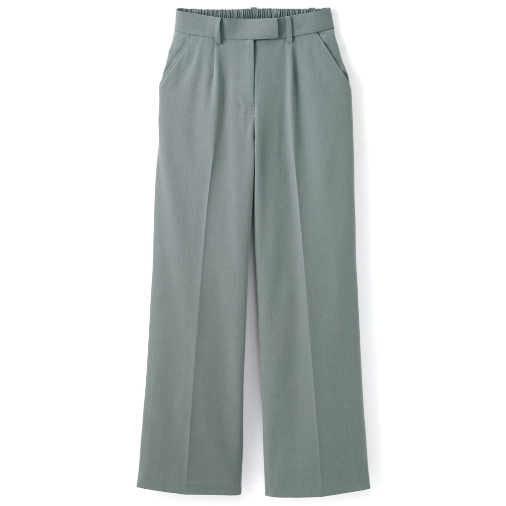 セリッシュドライ･ストレッチストレートワイドパンツ