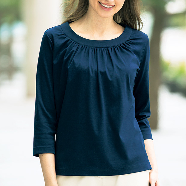 デザインコットンプルオーバー