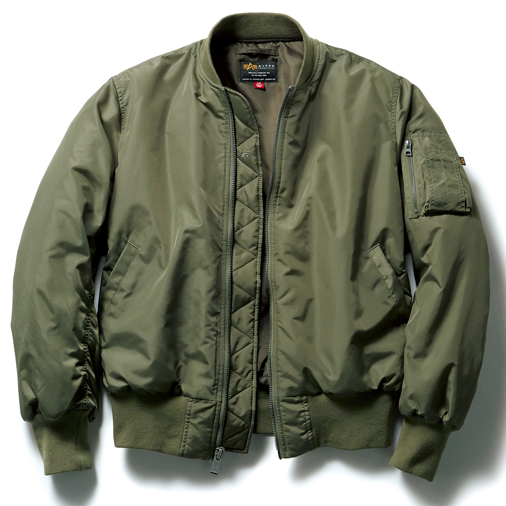MAー1 オックスフォードフライトジャケット