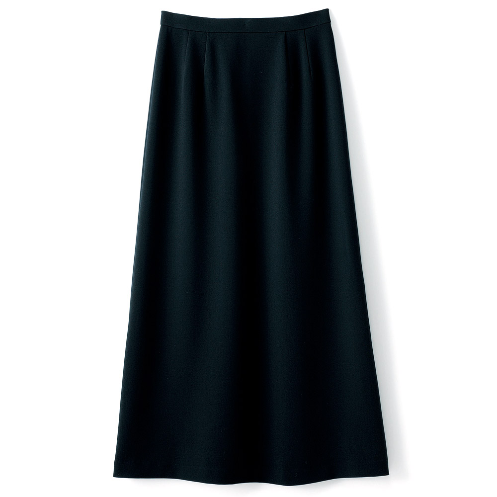 定番ロングセミフレアースカート