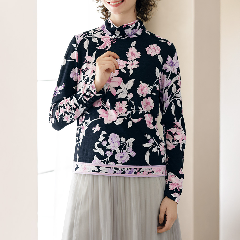 レオナールプルオーバー レオナール ウールシルクプルオーバー | ライトアップオンラインストア