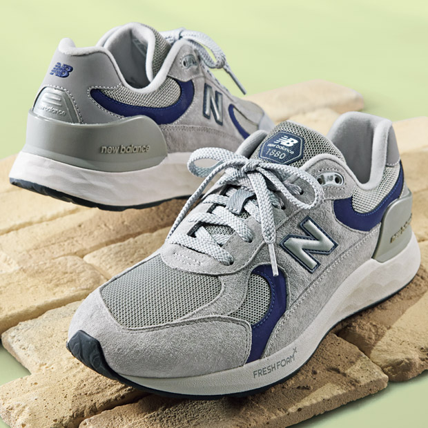 スウェード･4Eウォーキングシューズ／1880v2