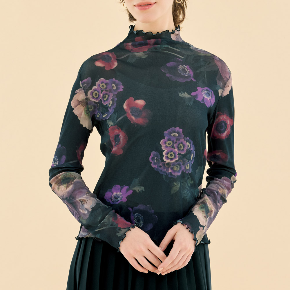 フラワーチュールプルオーバー