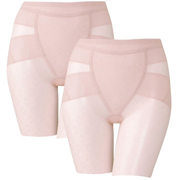 股関節サポートガードル（ロング丈）／（2枚組）