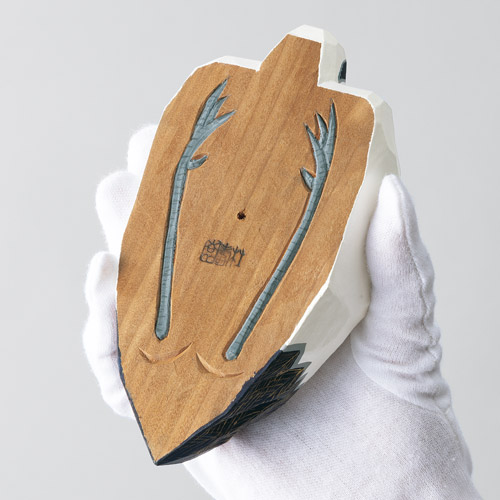 奈良一刀彫／祝鶴