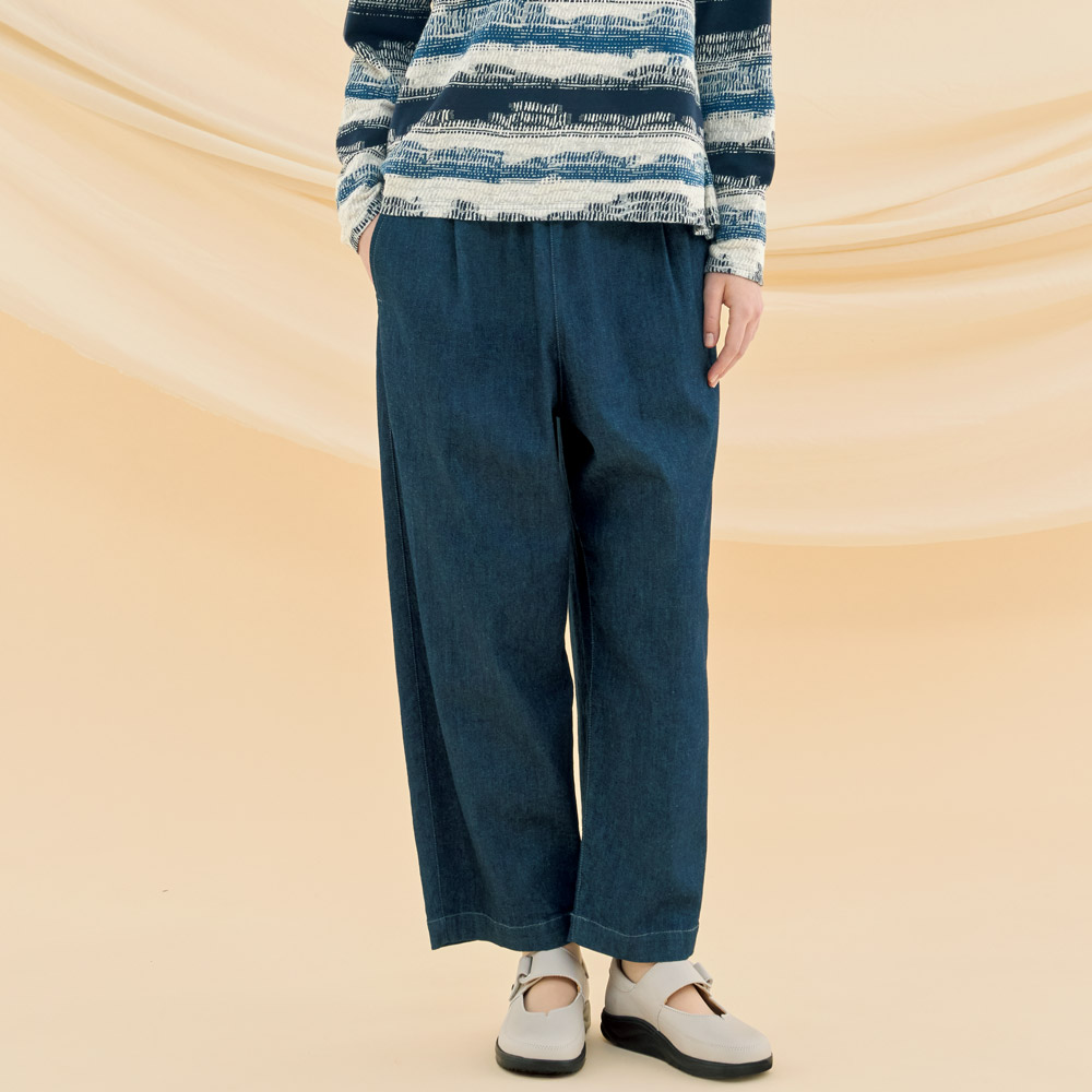 ビゼンコットンストレッチデニムパンツ