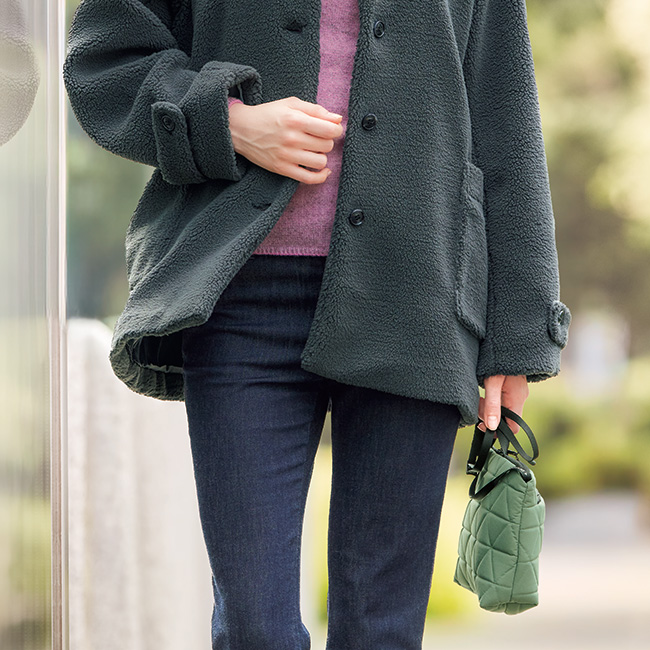 ショルダーバッグ/ジオフェイスポーチ