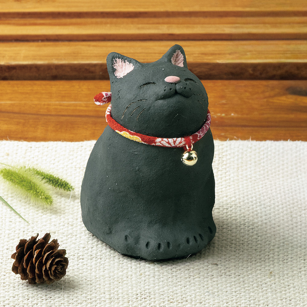 陶ねこ／お出迎えニャン