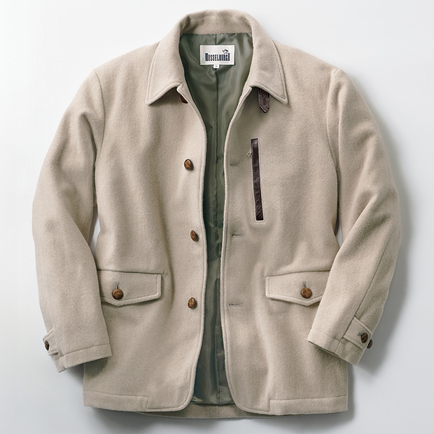 ピュアウールモッサ･ハーフコート