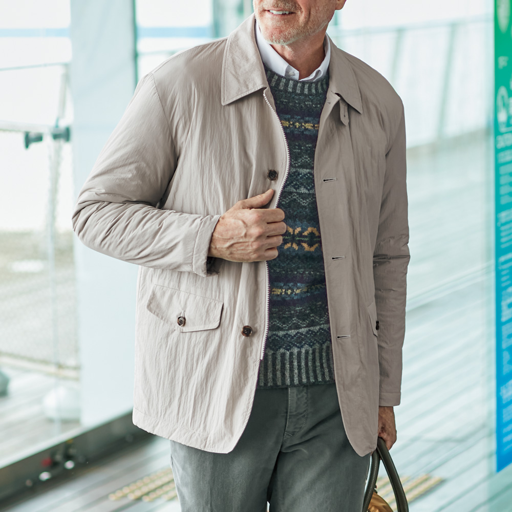 軽量撥水中わたカバーオール