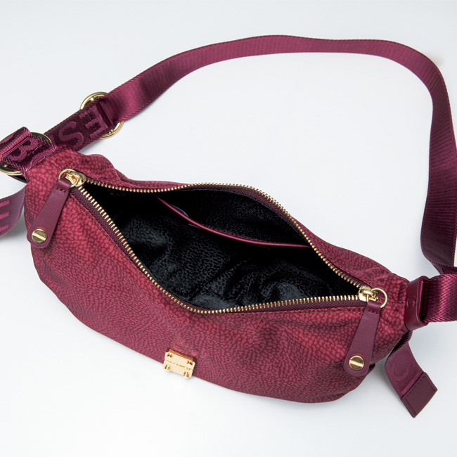 うずら目模様のショルダーバッグ