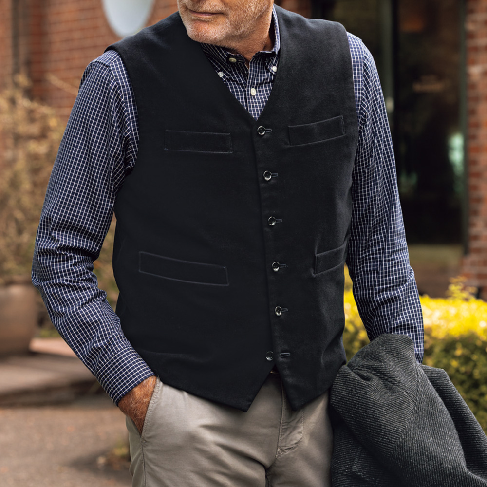 ブリスベンモス･モールスキンベスト