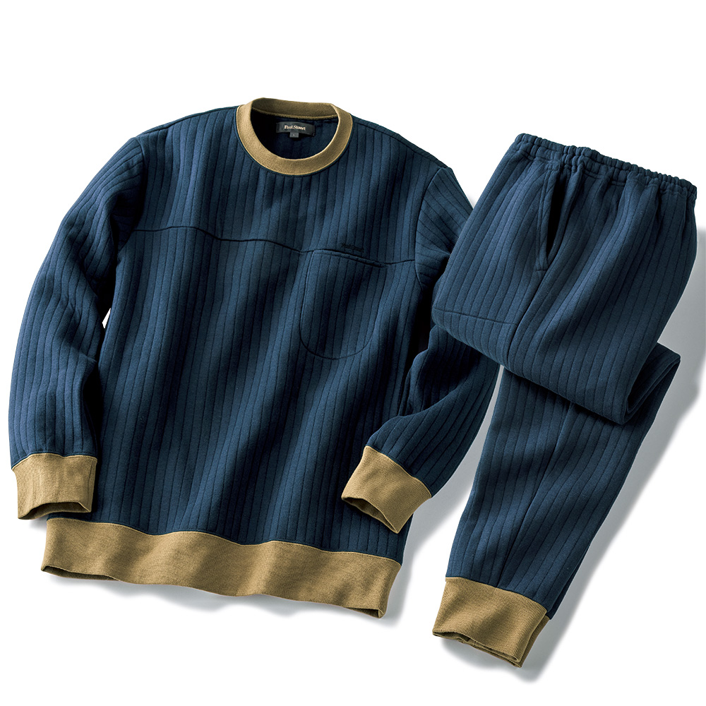 キルト風暖かリラックスウェア