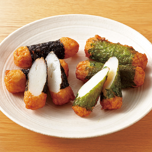 のり巻棒天・しそ巻棒天