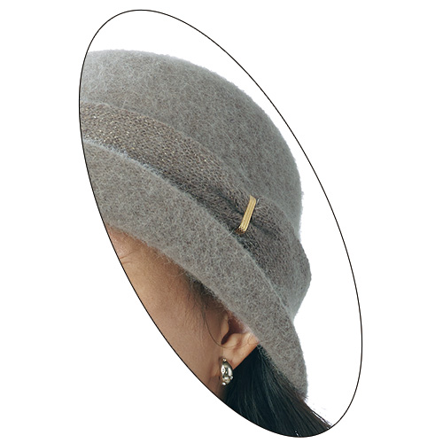 リボンベルト付きニットハット