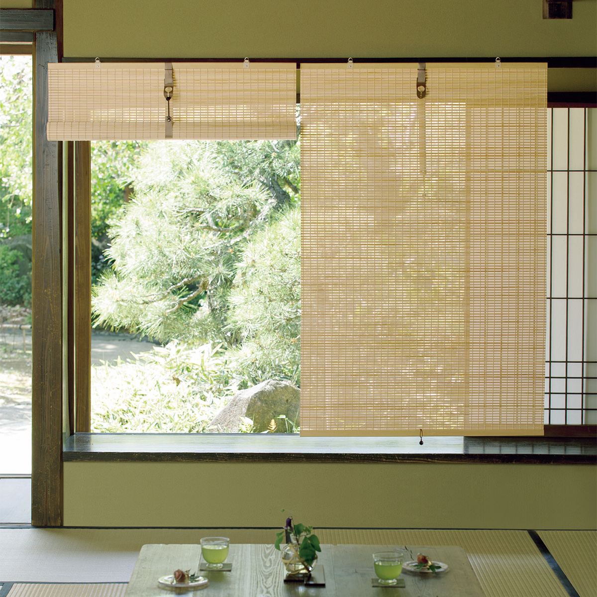 大湖産業 檜のすだれ ライトアップオンラインストア