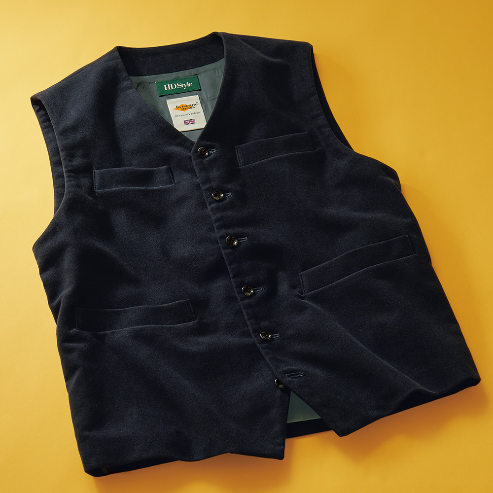 ブリスベンモス･モールスキンベスト