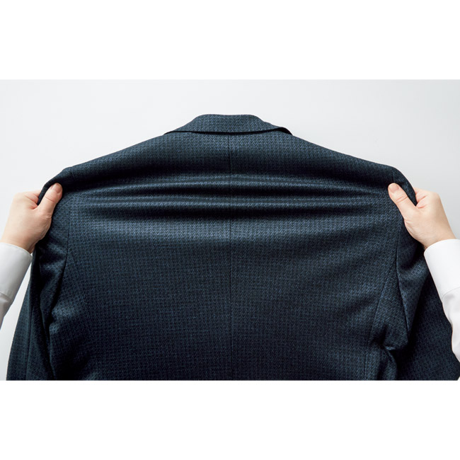 ウール混ジャージージャケット