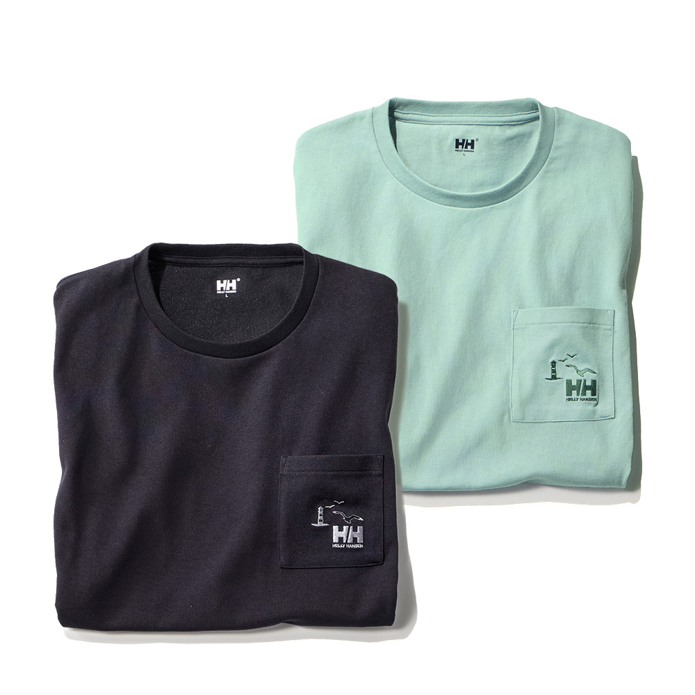 吸汗速乾･HHマリンロゴTシャツ／2色セット