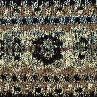 ジャカード編みプルオーバー