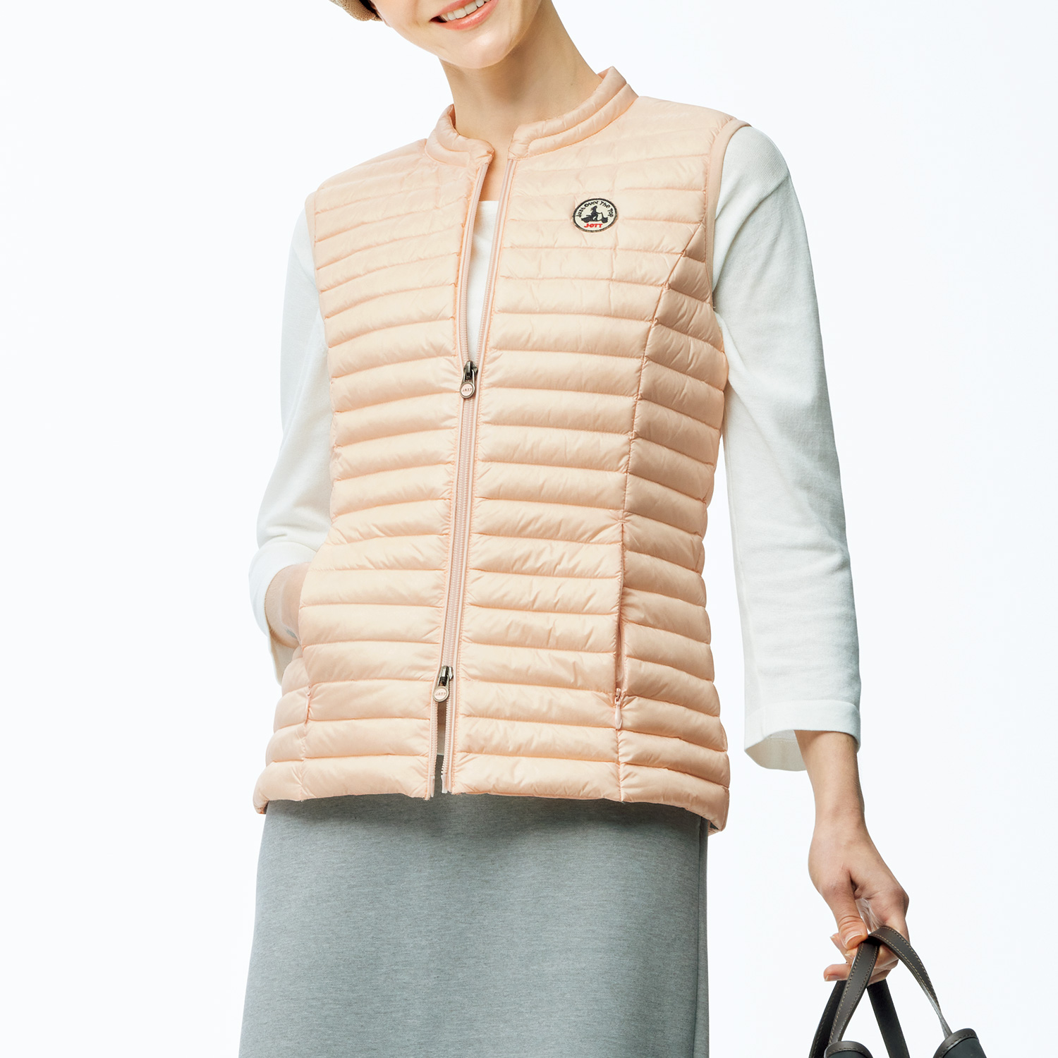 ジャストオーバーザトップ 軽量ダウンベスト ライトアップオンラインストア