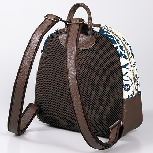 ヨブス工房の生地を使ったミニリュック