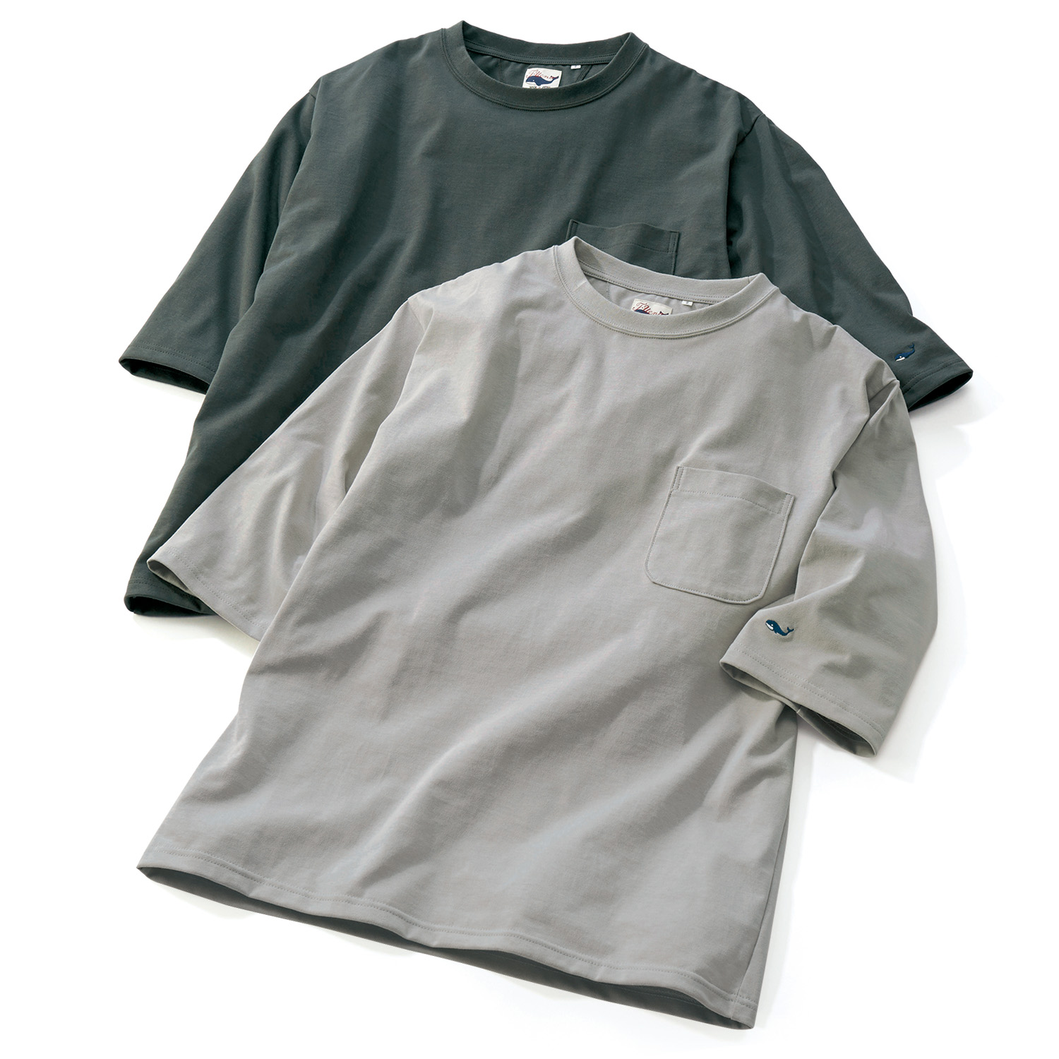 植野敏清 植野さんの丈夫な七分袖のtシャツ ライトアップオンラインストア