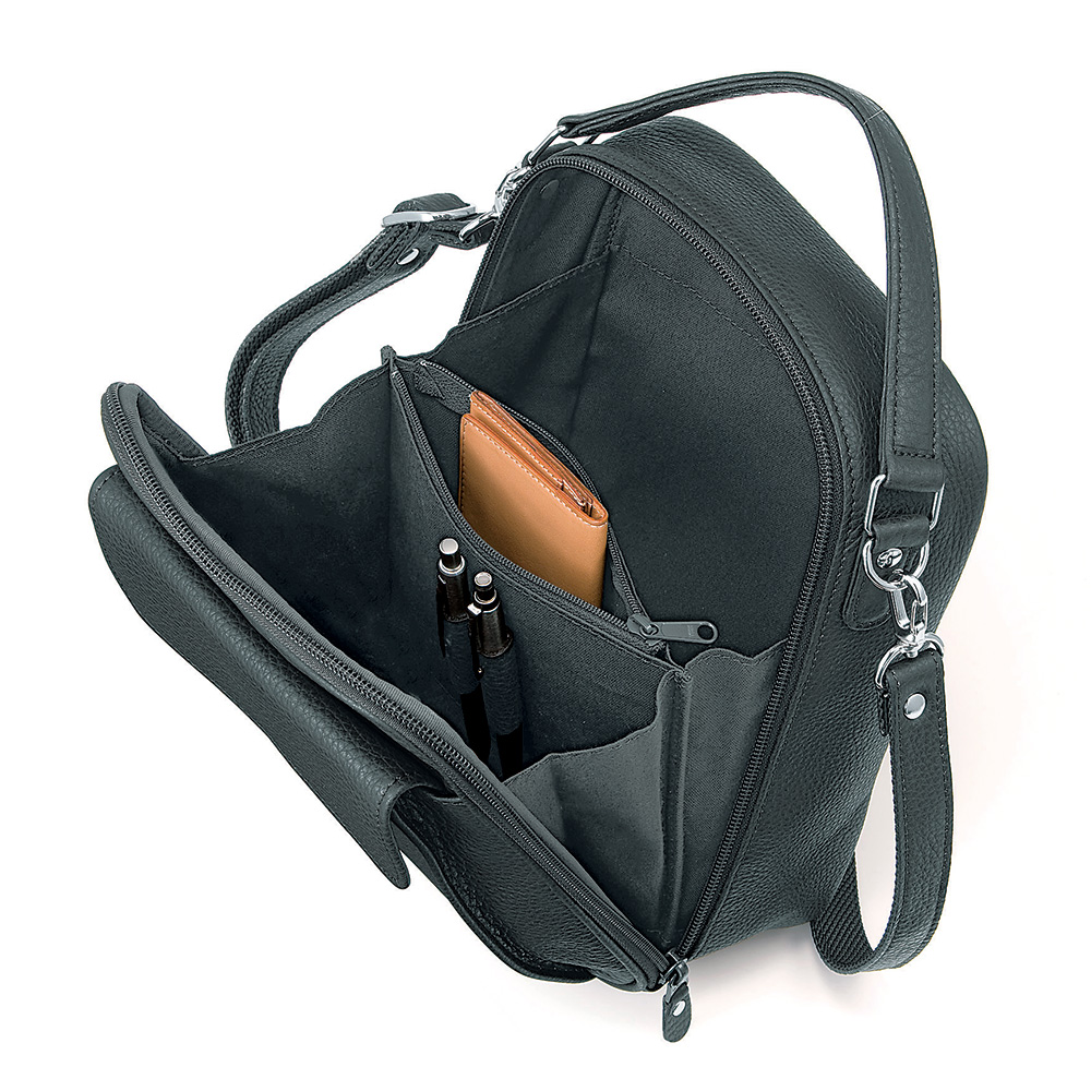 コンパクトレザーショルダーバッグ