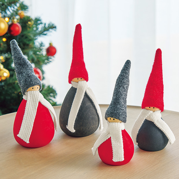 トムテオーナメント4体セット