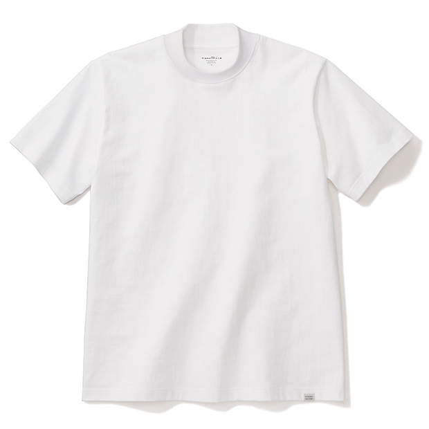 バックハイネックTシャツ／2枚組