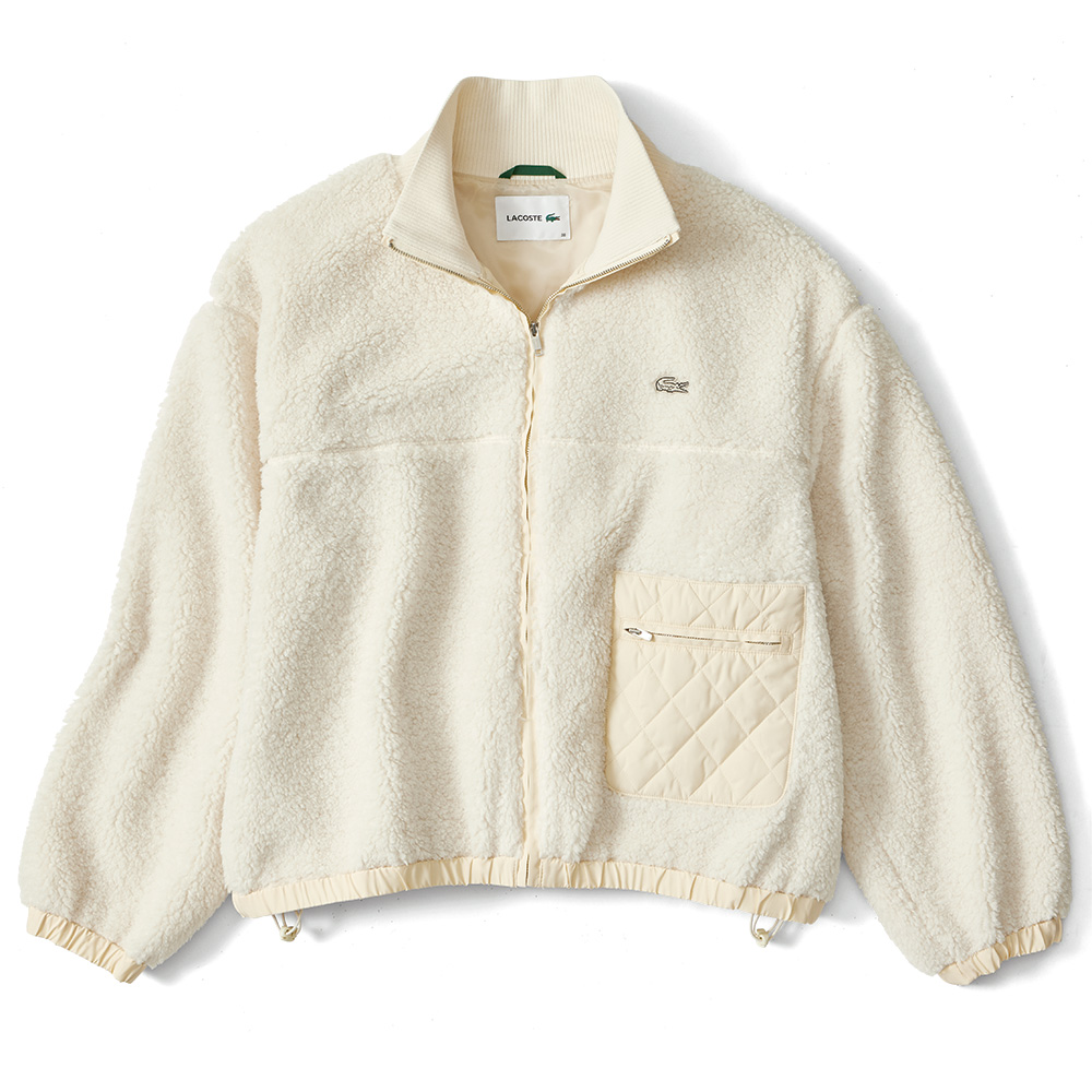 スタンドカラーボアジャケット