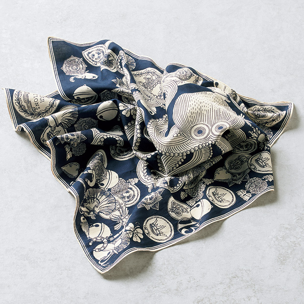 コットンシルクストール