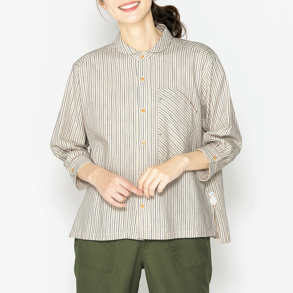 セルビッチ七分袖シャツ