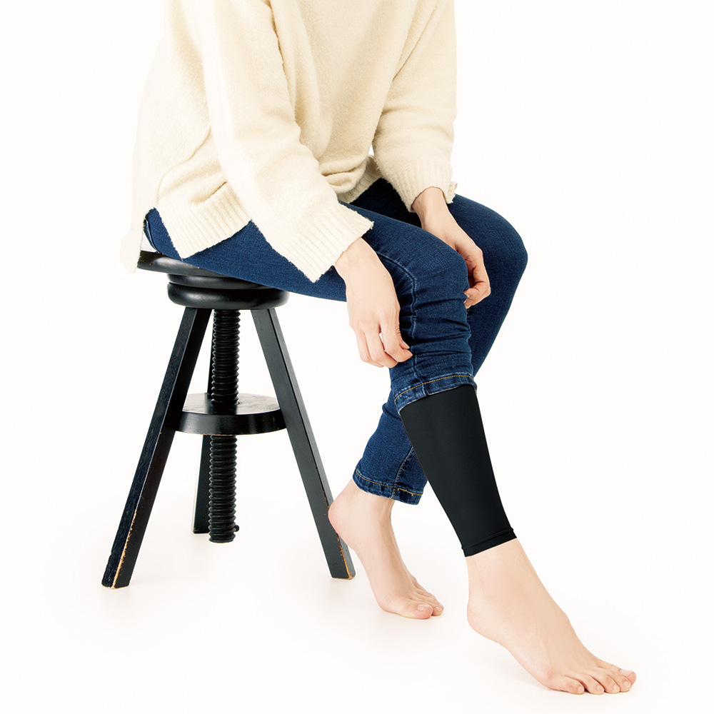極薄着圧サポーター／4足セット