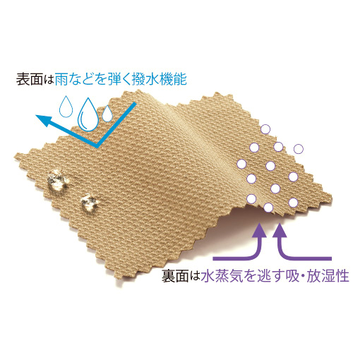 マスターコットンストレッチ・撥水吸湿スラックス