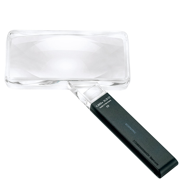 角型ハンドルーペ／1.85倍