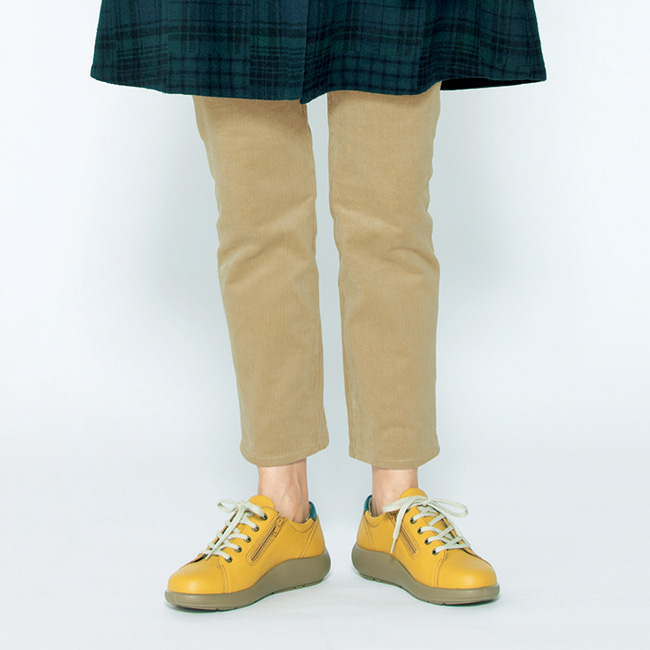 撥水･ファスナー付きスニーカー